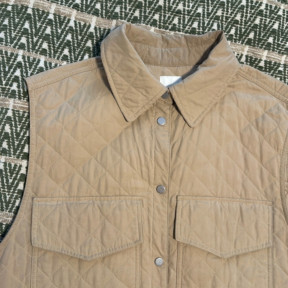 H&M Quilted Jilet / Shirt-Jacket